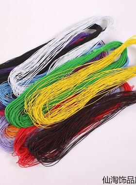 佛珠手串绳弹力线串珠文玩线绳耐磨水晶手链绳子穿珠皮筋编织包芯