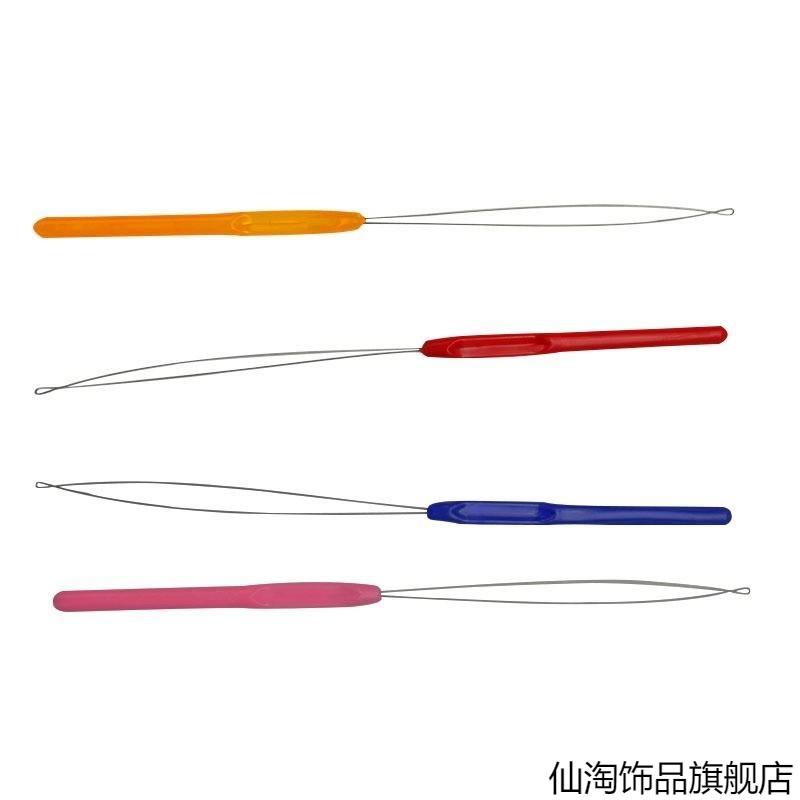 手串佛珠三通文玩穿线钩针串珠器引线器diy穿线散珠接发工具