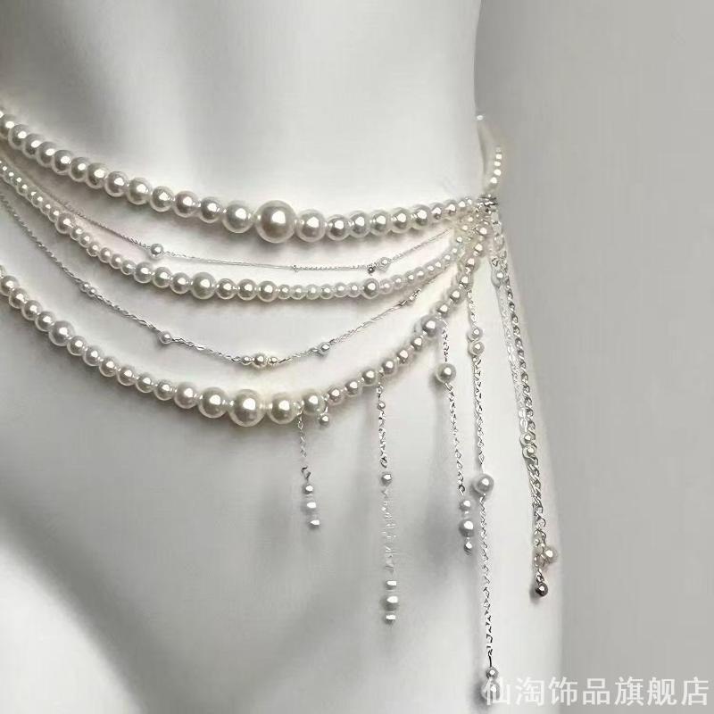 花仙子优雅项链腰链两用宫廷风