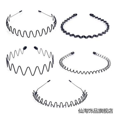 头发圈拢头男生长发打理神器头颅发箍男士女士压发发箍尴尬期打理