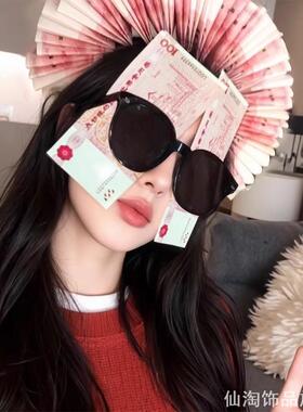 练功券发箍有钱花簪花发箍晚会搞怪头箍练功钞diy发饰发卡子