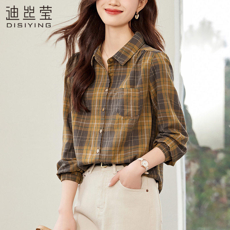 2026年春秋季新款格子衬