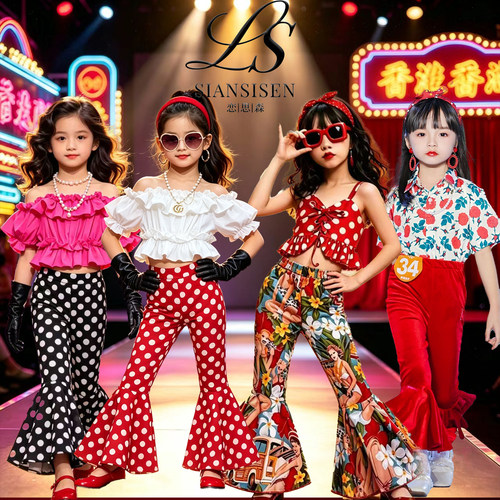 六一女童港风8090年代演出服