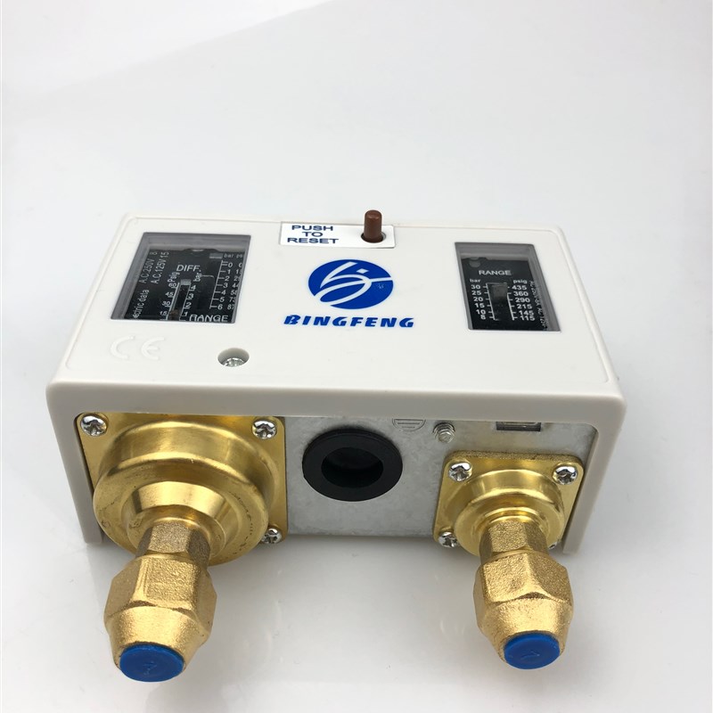 冷库机组压力开关HLP830HM制冷空调压力控制器高低压压力表保护器