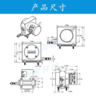 MPS拉绳位移传感器 拉线式高精度闸门开度仪 拉线编码器 电位计