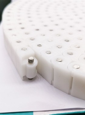 工程塑料链条35B40P60P白色黑色防静电不锈钢尼龙链条输送机配件