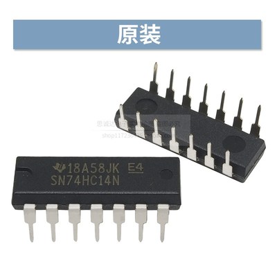 全新国产/原装SN74HC14N DIP-14 六路施密特触发非门逻辑电路芯片