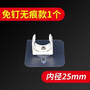 免打孔管卡防水防锈管扣可调软A燃气管排水管管夹扎带式管道固定