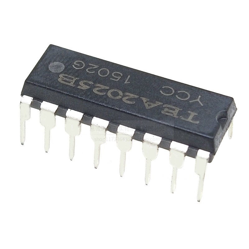 全新TEA2025B DIP-16 双通道音频功放电路芯片 直插 CD2025CP 202