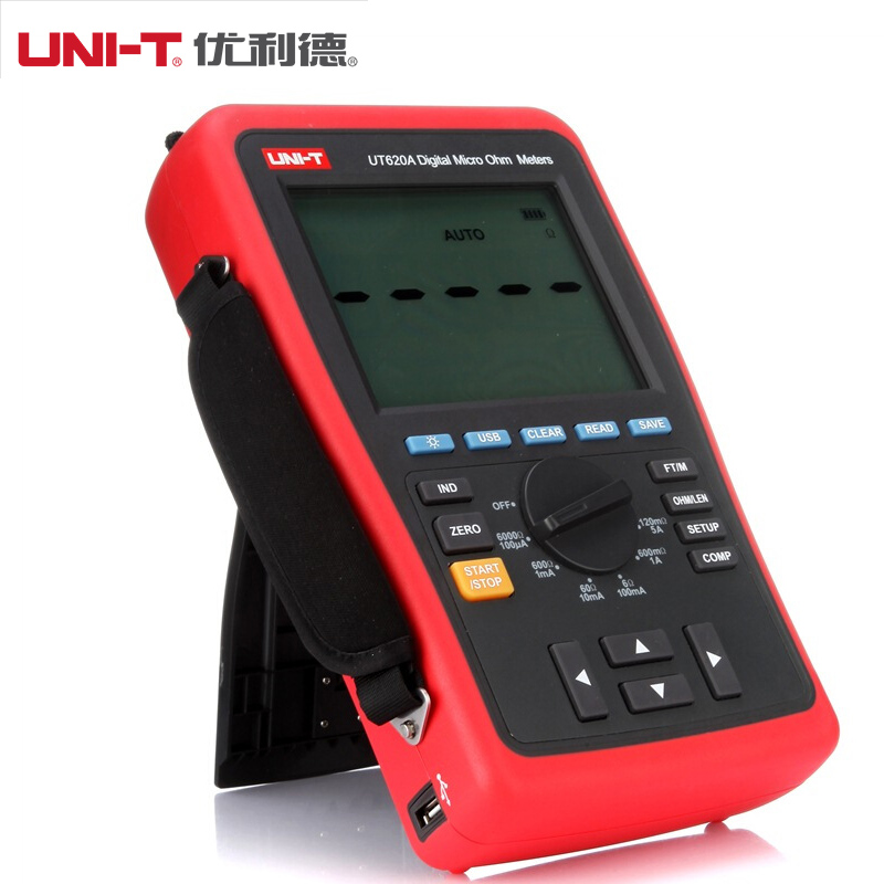 unit优利德UT620A UT620B直流低电I阻测试仪 四线测量 毫欧表微欧