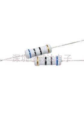 1W碳膜电阻5% 1R-1M任选 1R2R2.2R3.3R10R22R1K2K3.3K4.7K10K100K