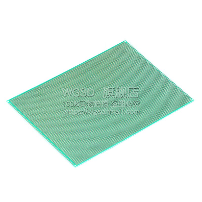 20*30CM 1.6厚2.54间距单面A级料实验 PCB 电路板洞洞板 线路板
