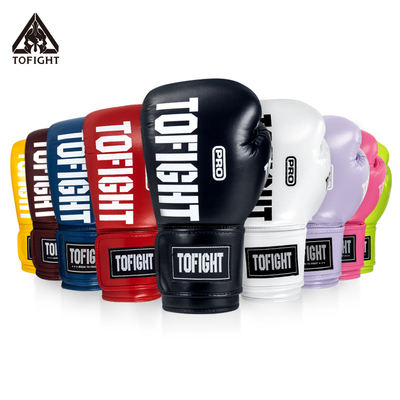 职业魔术贴拳套成人训练拳击手套