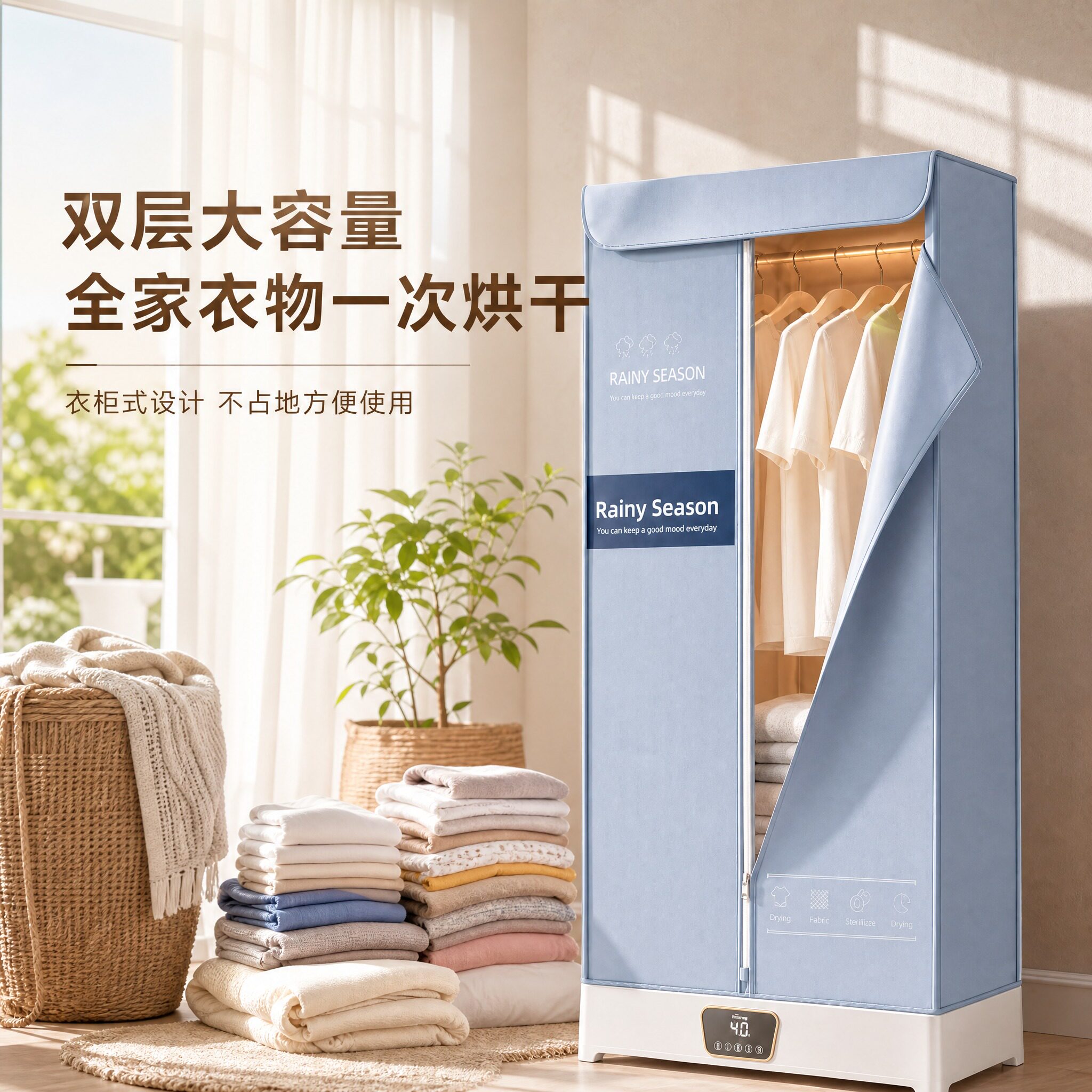 大容量速烘烘干机3DMAX立体热风