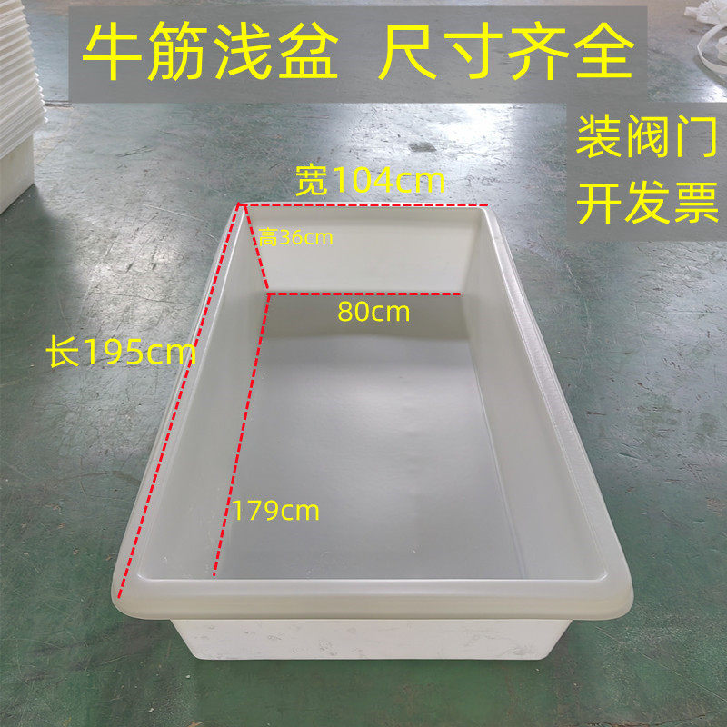 塑料浅水方盆加厚大号熟食盆牛筋鱼虾养龟盆洗菜盆洗澡盆养殖水槽,户外/登山/野营/旅行用品,水桶,淘宝优惠券,粉丝福利购,淘宝优惠卷