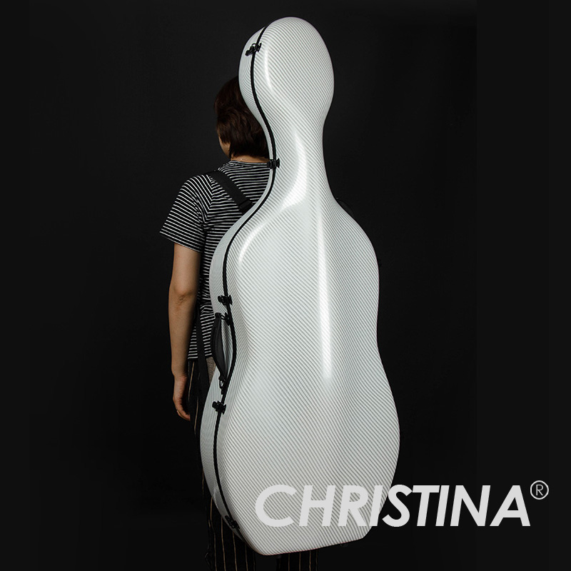 chrisitina碳纤维大提琴盒大提琴包大提琴琴盒配件盒子CB06-44