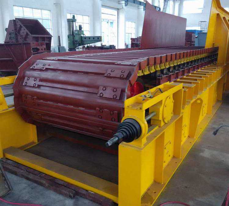 砂石矿用鳞板式喂料机链式振动给料机石料喂料设备煤炭震动给料机