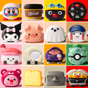 适用三星galaxy buds3pro保护套硅胶buds3 pro无线蓝牙耳机套buds2pro保护壳budslive充电仓盒子FE可爱卡通女