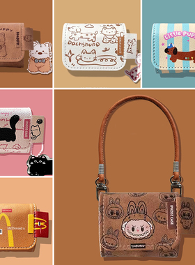 适用华为Honor荣耀X5S Pro保护套x5e/x5i无线蓝牙耳机壳X8/X7卡通亲选LCHSE耳夹式TiinLab S7防摔X6充电盒新