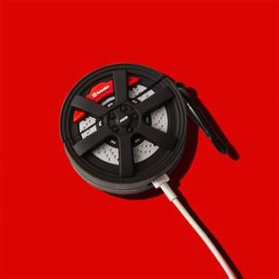 创意车轮适用iqootws1i真无线蓝牙耳机套IQOO TWS 1i保护套iqootws1e保护壳1e硅胶软壳iqootws2防摔2充电仓盒