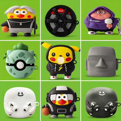 tws3evivo硅胶软壳可爱卡通