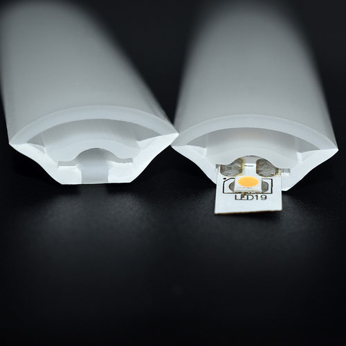 led柔性硅胶灯带条软套管12v24低压三角发光90度嵌入式线形灯槽 - 封面