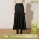 新品 OCHIRLY欧时力 缎面a字半身裙女静奢百搭气质高级度假裙夏季