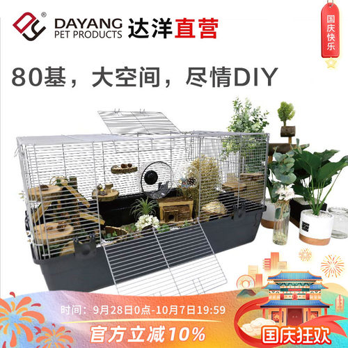 达洋80基超高底盘仓鼠笼花枝鼠