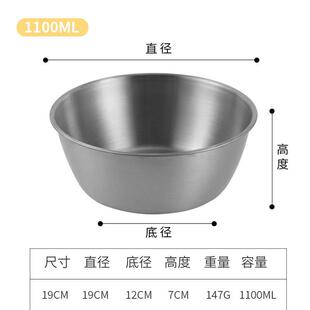 挖面勺子家用不锈钢舀米舀面勺米带把调料碗饭店专用热凉酒料理碗