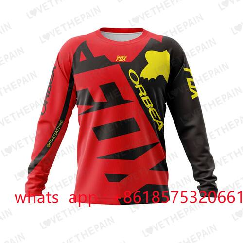 ORBEAFOX-ropa de Motocross para hombre y mujer, camiseta par