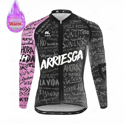 Maillot de Ciclismo térmico de manga larga para hombre, Rop