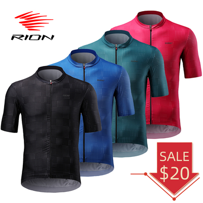 RION Man Cycling Maillot Men MTB Jersey Bicycle Clothing Mot
