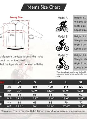 CATENA-Camiseta de ciclismo para hombre, camisa de manga lar