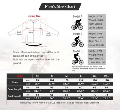 CATENA-Camiseta de ciclismo para hombre, camisa de manga lar