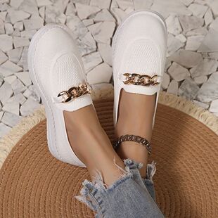 White Shoes Women Sneakers Fashion Solid Women Platform Flat