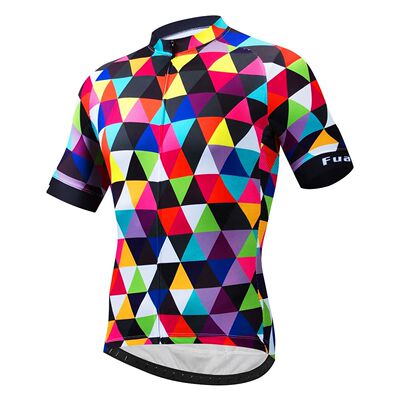 Summer Men Short Sleeve Cycling Jersey MTB Maillot Bike Shir