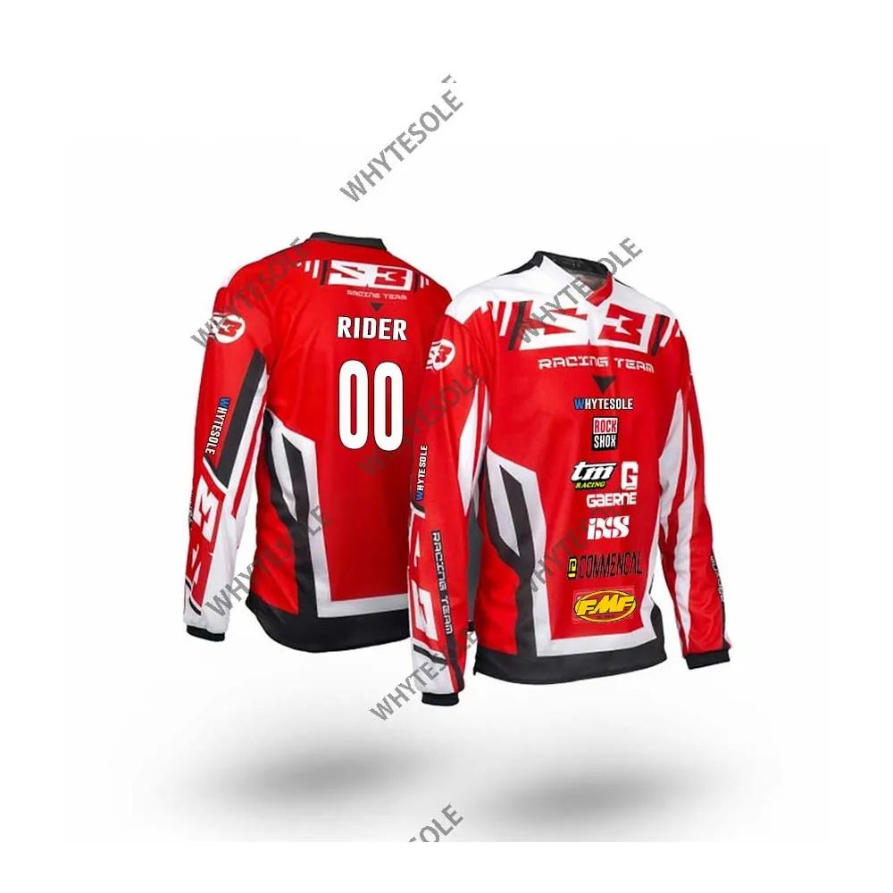 Camiseta personalizada para motocross, maillot DH para bicic