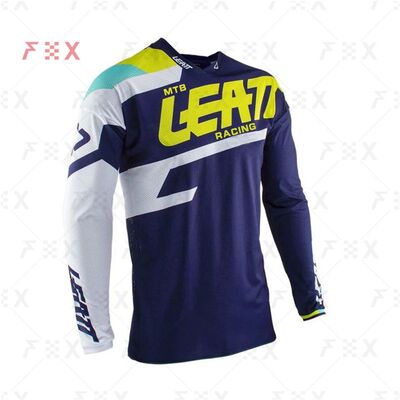 Mountain Bike Team Downhill Jersey, MTB Offroad Bicicleta, L