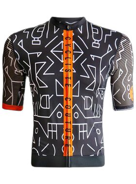 Cycling Men's Bike Jerseys Short Sleeves Breathable MTB Summ