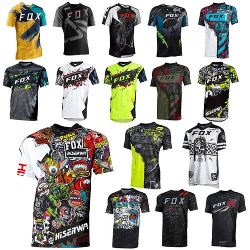 Camiseta Motocross T-Shirt Short Sleeves BAT FOX T-Shirt Dow