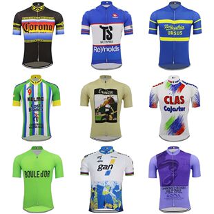 Jersey de ciclismo clásico para hombre, ropa de bicicleta d
