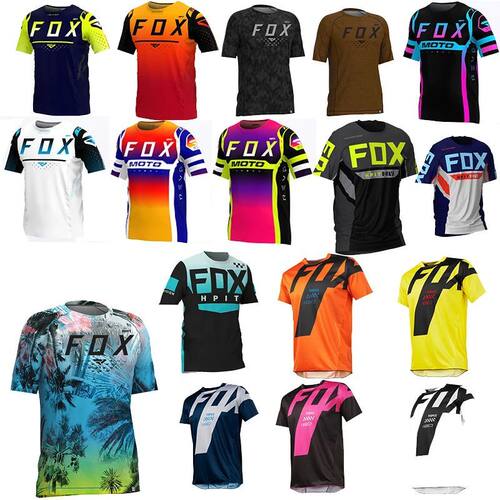 Camiseta de Motocross para hombre y mujer, ropa para bicicle