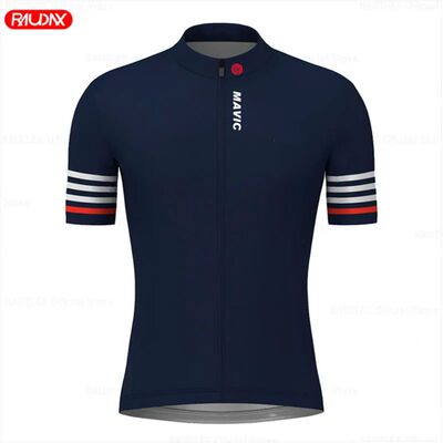 Rx Mavic Advanced Fabrics Cycling Jersey Bike Shirts Breatha