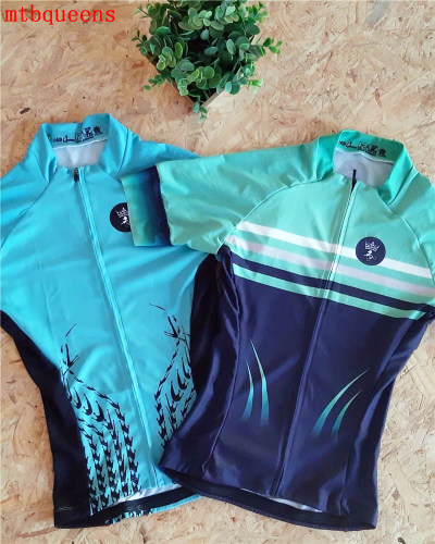 Mtbqueens Women Camisa Ciclismo Cycling Jersey TEAM racing c