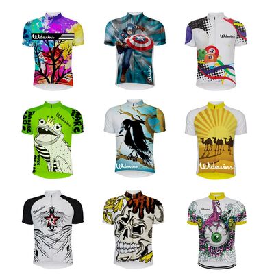 Maillot de ciclismo para hombre, camiseta transpirable de ma