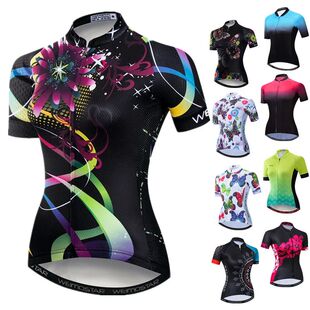 Weimostar-camisetas de ciclismo para mujer, ropa de biciclet