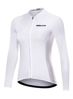 Camiseta de manga larga de ciclismo para mujer, ropa deporti