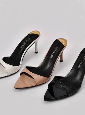 Sexy Stilettos Party Ladies Sandals 2025Summer Ladies Pointe