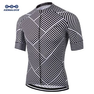 KEMALOCE Cycling Jersey Short Sleeve Kit Digital Printing Bi