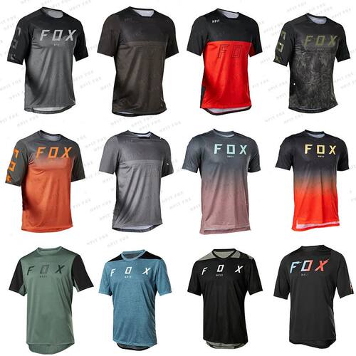 Men's Enduro Short Hpit Fox Jersey Camiseta Mtb Bike Shirt C